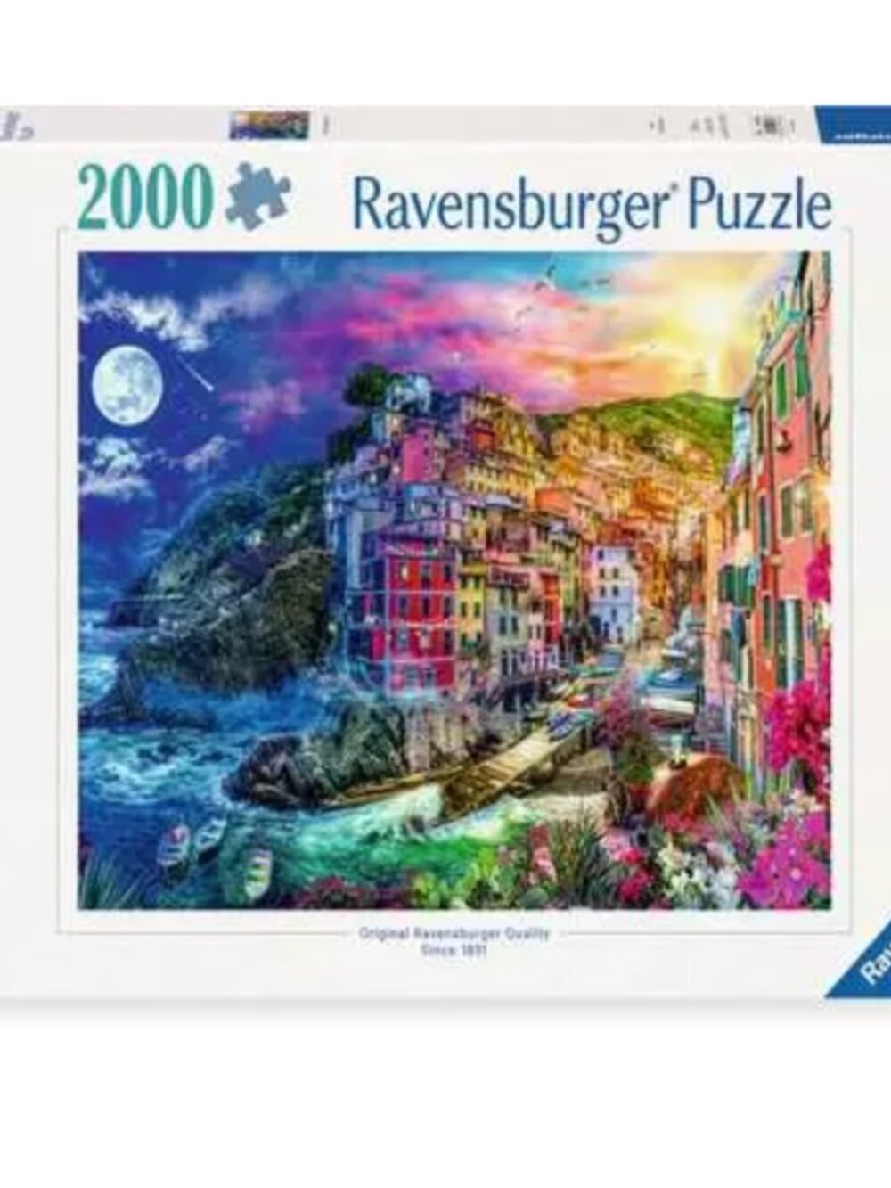 Ravensburger Puzzle Colorful Cinque Terre | 2,000 Pieces